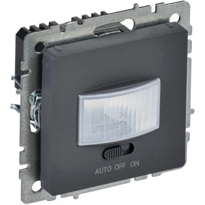 Датчик движения IEK BRITE ДС10-1-БрГ графит BR-MS10-N-150-05-K53 Датчик движения IEK BRITE ДС10-1-БрГ графит BR-MS10-N-150-05-K53