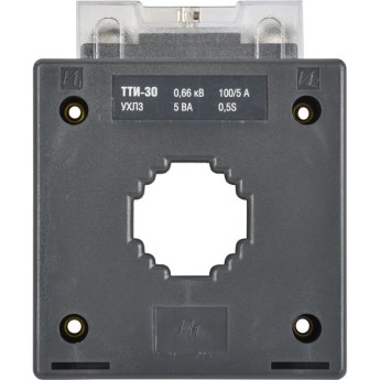 Трансформатор тока ТТИ-30 250/5А кл. точн. 0.5S 5В.А МПИ08 IEK ITT20-3-05-0250-08