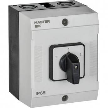 Переключатель кулачковый IEK MI-CS20-010-051 10А (сх. 51) в боксе стандартная рукоятка