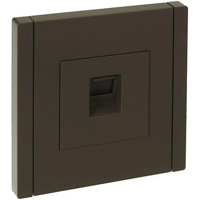 Розетка компьютерная IEK FORTEPIANO RJ45 категория 5E FP332 серый FP-K10-1-K03 Розетка компьютерная IEK FORTEPIANO RJ45 категория 5E FP332 серый FP-K10-1-K03